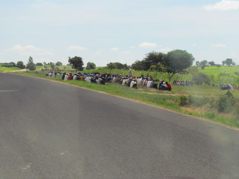 las misas en la carretera